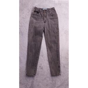 Vintage Gloria Vanderbilt Jeans Womens Size 8 American Royal Slim Fit Ankle Zip